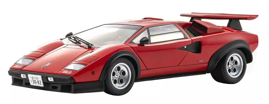 Kyosho Original Lamborghini Countach Walter Wolfe Red Готовый продукт KS08320A 1/18