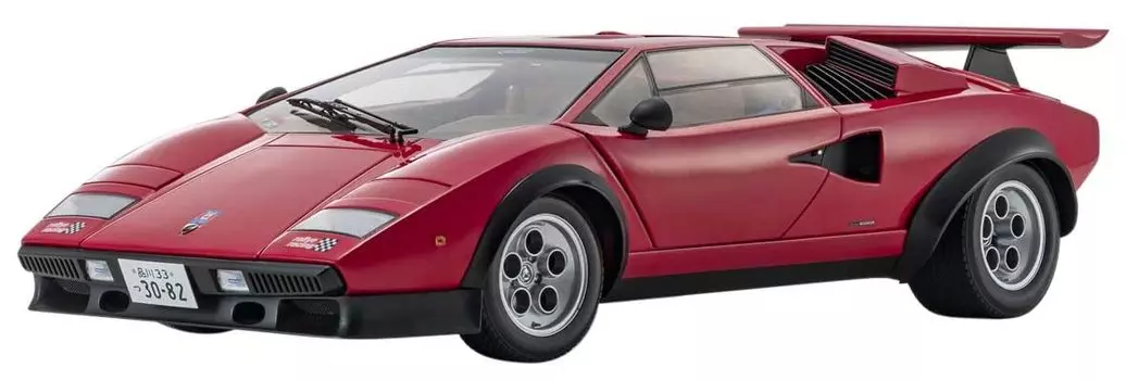 Kyosho Original Lamborghini Countach Walter Wolfe Red Готовый продукт KS08617R 1/12