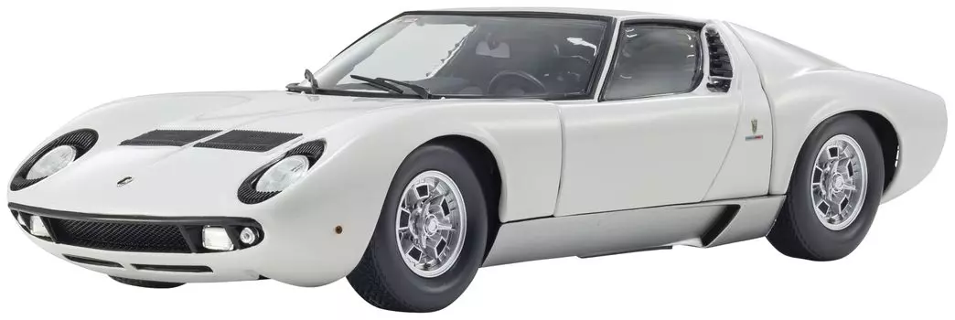 Kyosho Original Lamborghini Miura P400 Completed Product KS08314W 1/18 (White)