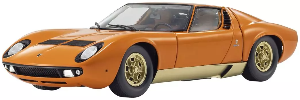 Kyosho Original Lamborghini Miura P400 Готовый продукт KS08314PB 1/18 (оранжевый)