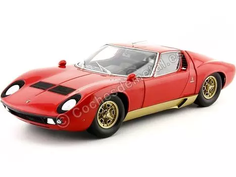 Kyosho Original Lamborghini Miura P400S Red Finished Product 1/18 красный