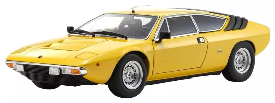 Kyosho Original Lamborghini Urraco Yellow Готовый продукт 1/18 жёлтый