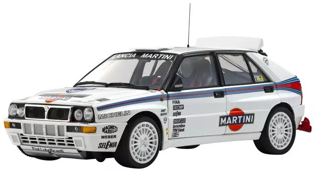 Kyosho Original Lancia Delta HF Integrale Evoluzione Test Car Белый Готовый продукт 1/18