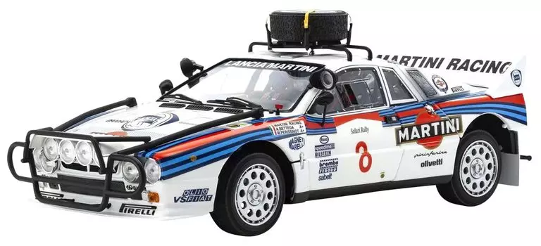 Kyosho Original Lancia Rally 037 1985 Safari Finished Product KS08306J 1/18 #8