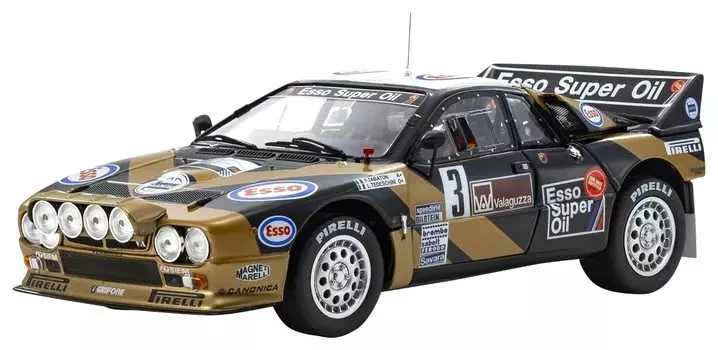Kyosho Original Lancia Rally 037 1985 Targa Florio Завершенный продукт 1/18 #3