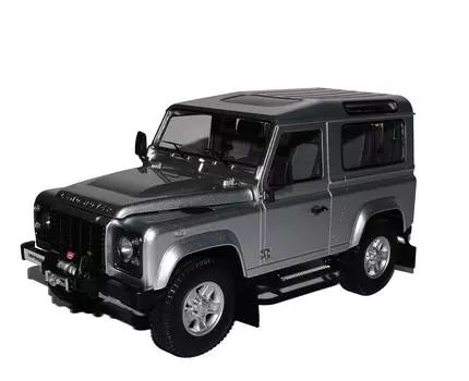 Kyosho Original Land Rover Defender Completed Product 1/18 (Indus Silver)