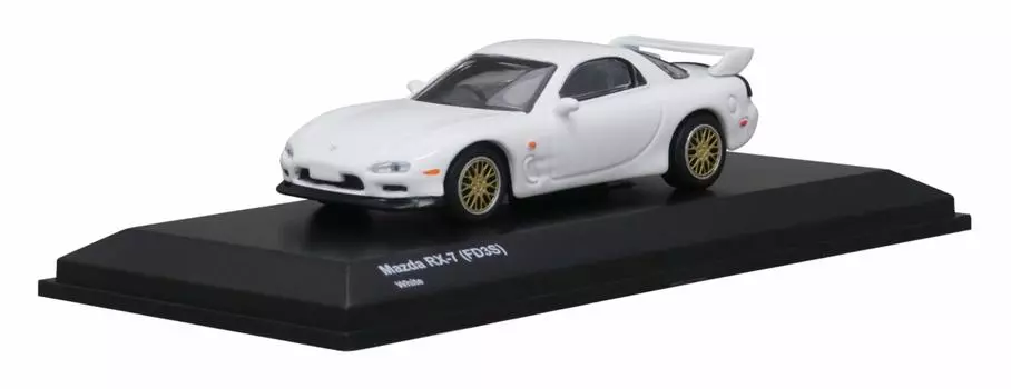 Kyosho Original Mazda FD3S White Finished Product Limited 1/64 RX-7