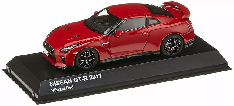 Kyosho Original Nissan 2017 Красный Готовое изделие 1/43 GT-R красный