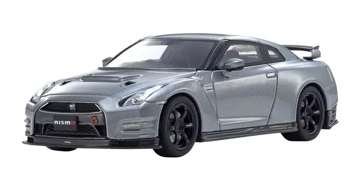 Kyosho Original Nissan R35 Nismo Grand Touring Car Серый Готовый Продукт KSR43110GR 1/43 GT-R серый
