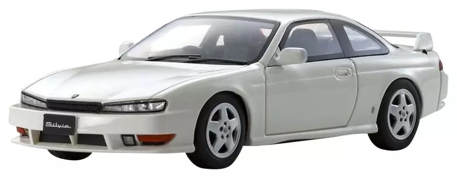 Kyosho Original Nissan Silvia White Готовый продукт KSR43112W 1/43 K s (S14)