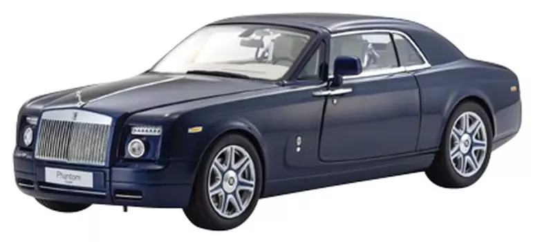 Kyosho Original Phantom Coupe Blue Metallic Готовый продукт 1/18 Rolls-Royce
