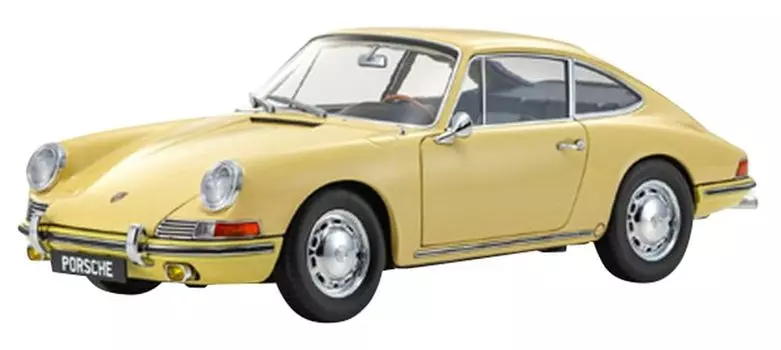 Kyosho Original Porsche 911 1964 Champagne Yellow Готовый продукт 1/18 (901)