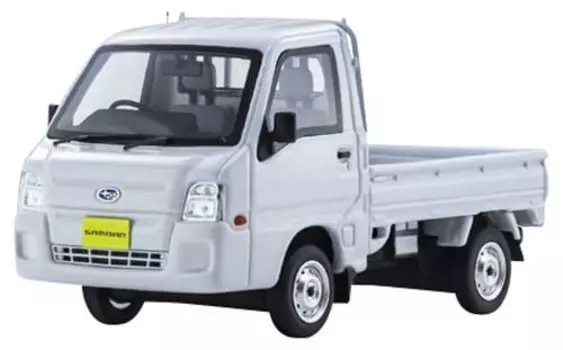 Kyosho Original Subaru Sambar Truck White Finished Product KSR43107W 1/43