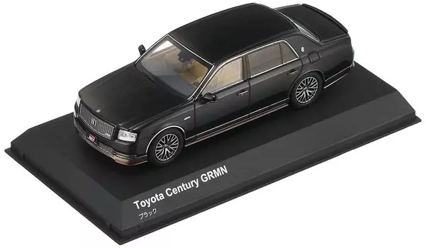 Kyosho Original Toyota Century GRMN черный готовый продукт 1/43 чёрный