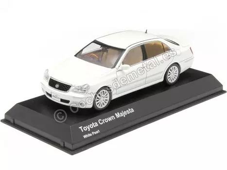 Kyosho Original Toyota Crown Majesta Белый перламутр Готовое изделие 1/43