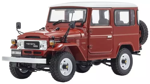 Kyosho Original Toyota Land Cruiser 40 Van Red Готовый продукт 1/18 (BJ42V)
