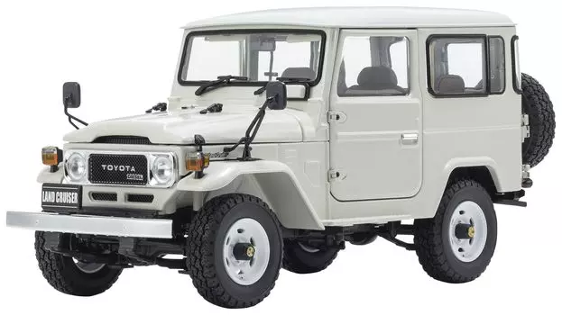 Kyosho Original Toyota Land Cruiser 40 Van Белый Готовый продукт 1/18 (BJ42V)