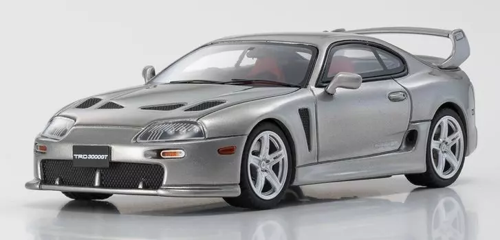 Kyosho Original Toyota TRD 3000GT Silver Готовый продукт KSR43102S 1/43