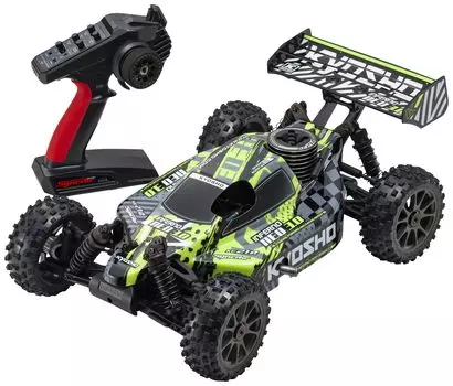 Kyosho Scale 21 Двигатель 4WD Racing Buggy Готовый набор Inferno NEO Цвет Тип 6 Желтый Двигатель Радиоуправление 33012T6 1/8 3.0