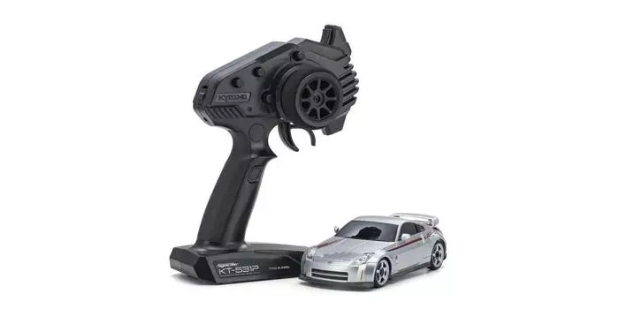 Kyosho Серия RWD Readyset Nissan Fairlady Z Nismo Серебристый Электрическое Радиоуправление 32346S Mini-Z (Z33) S-мелодия серебряный