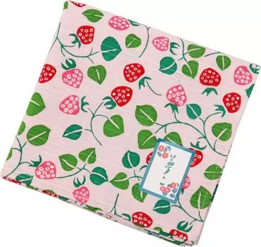 Kyosuke Made in Japan Small Furoshiki Lunch Box Cloth 50 x 50cm Cotton Washable Japanese Pattern Furoshiki Strawberry Yumeji Takehisa 100%