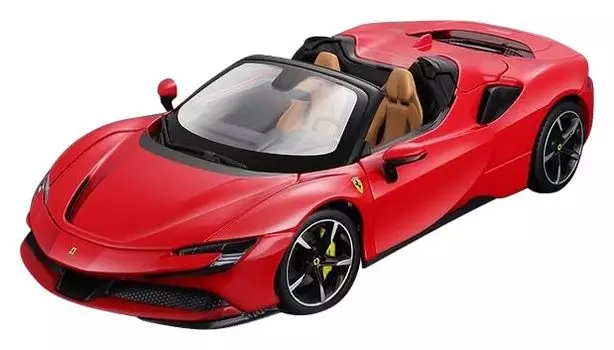 Kyosyo Bburago Ferrari SF90 Spider Red Готовый продукт 1/18