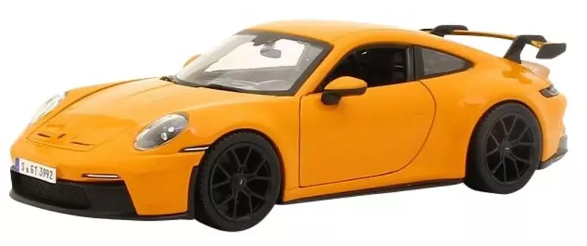 Kyosyo Bburago Porsche 911 GT3 2021 Оранжевый Готовый продукт 1/24 (992)