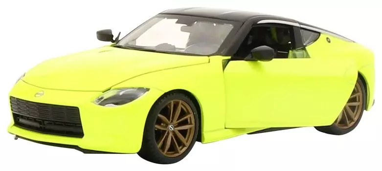 Kyosyo Maisto Nissan Z 2023 Желтый Готовый продукт 1/24 жёлтый