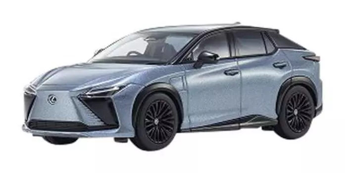 Kyosyo Original Lexus RZ 450e First Edition Aether Metallic Готовый продукт 1/43