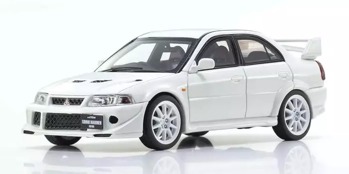 Kyosyo Original Mitsubishi Lancer Evolution VI TME Белый Готовый продукт 1/43 белый