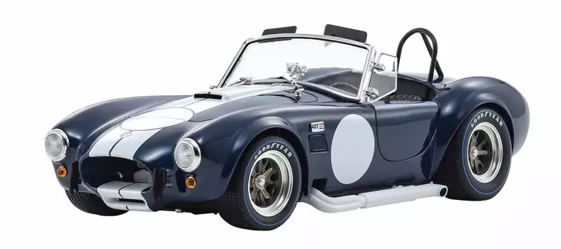 Kyosyo Original Shelby Cobra 427 темно-синий готовый продукт KS08047DBL 1/18 S/C синий