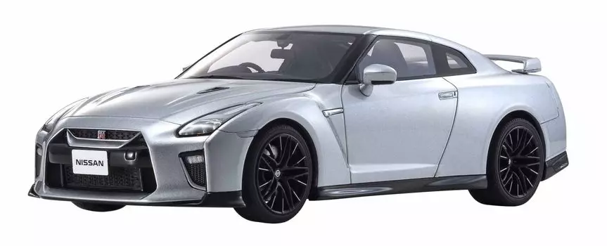 Kyosyo samurai Nissan 2020 Silver Готовый продукт KSR18044S 1/18 GT-R