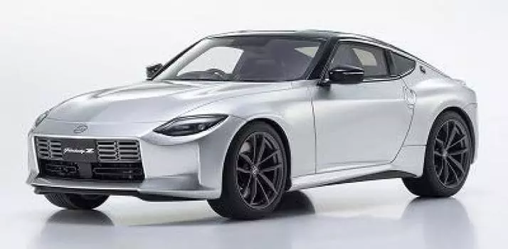 Kyosyo samurai Nissan Fairlady Z Silver Готовый продукт 1/18