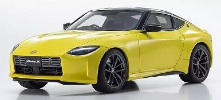 Kyosyo samurai Nissan Fairlady Z Желтый Готовый продукт 1/18