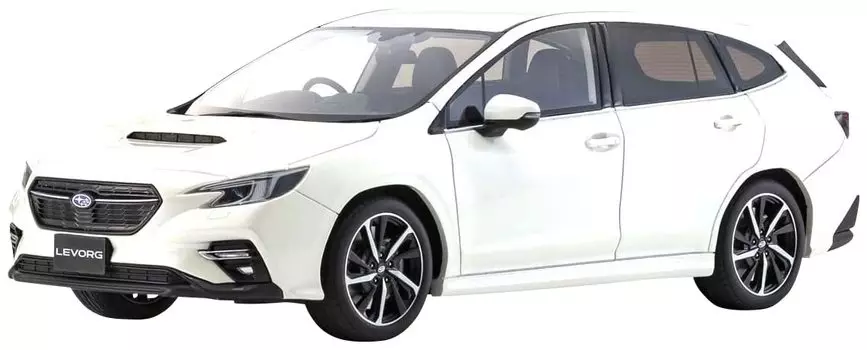 Kyosyo samurai SUBARU Levorg EX Белый Готовый продукт KSR18055W 1/18 GT-H белый