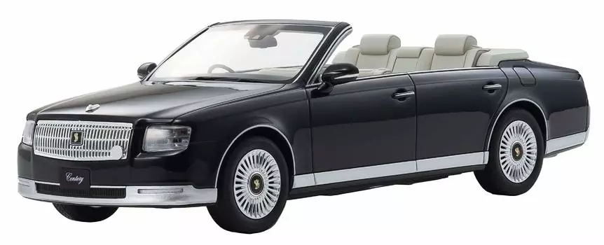Kyosyo samurai Toyota Century Open черный готовый продукт KSR18052BK 1/18
