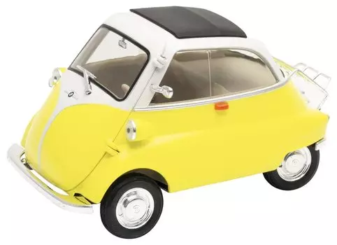 Kyosyo WELLY BMW Isetta Yellow Finished Product 1/24