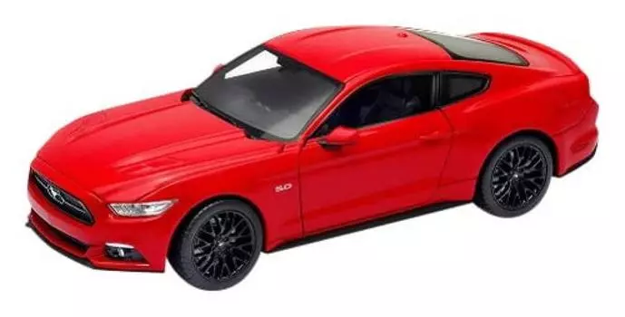 Kyosyo WELLY Ford Mustang GT 2015 Красный Готовый продукт 1/24 красный