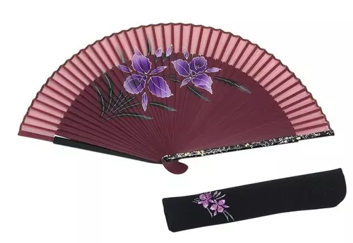 Kyoto Fan Fan Bag with Presentation Box [Hasegawa] Women s (Cattleya Enji)