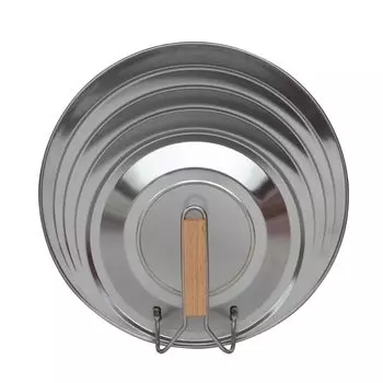 Kyoto Katsugu Durable Stainless Steel Frying Pan Cover Made in Japan 20-26cm