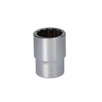 Kyoto Machine Tools Socket 12 Square 27 x Total 51 x Drive (KTC) B40-27 Length Angle 19.0mm