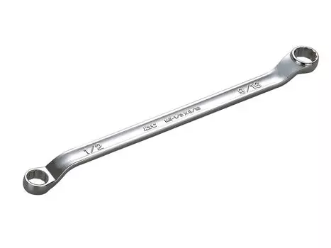 Kyoto Machinery Tools 45 degree x 6 degree long box wrench x 1 inch M51516X1 (KTC) 15/16