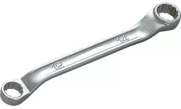 Kyoto Machinery Tools 45 degree x 6 degree short box wrench 7 x 8 mm M5S0708 (KTC)