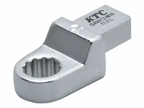 Kyoto Machinery Tools 9X12 Insert Head Replaceable Preset Torque Wrench Glasses Replacement Head Dodecagonal Shape 10mm (KTC) GX0912-M10