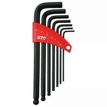 Kyoto Machinery Tools Ball Point L Type Long Hex Wrench HL257 (KTC)