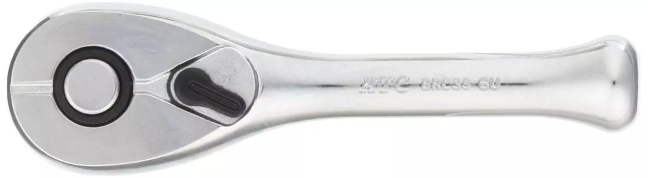 Kyoto Machinery Tools Compact Short Ratchet (KTC) BRC3S-S Drive 9.5mm серебряный