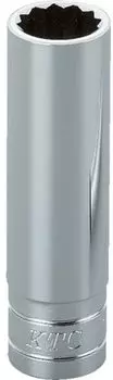 Kyoto Machinery Tools Deep Socket 16mm B3L16W (KTC) 9.5mm (3/8 inch) (Dodecagonal)
