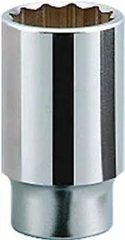 Kyoto Machinery Tools Deep Socket 53mm B4553 (KTC) 19.0mm (3/4 inch) (Dodecagonal)
