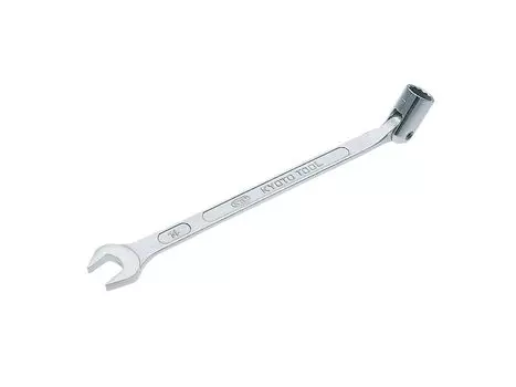 Kyoto Machinery Tools Flex Socket Spanner 12 Square FBS12 Width across 12 x Overall 205mm (KTC) flats length