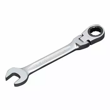Комбинированный поворотный ключ Kyoto Machinery Tools (КТК) ЛМСР1-14Ф-Ф серебряный